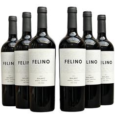 Vinho Felino Malbec Cobos | Kit com 6 Garrafas | Oferta