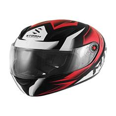 Capacete Mixs MX2 Storm Fosco 62 Vermelho