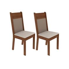 Kit 2 Cadeiras Rustic e Pérola Madesa 4280