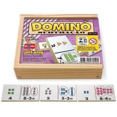 Dominó Subtração 28 Peças - Jottplay