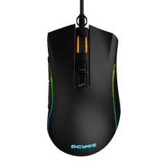 MOUSE GAMER PCYES VALUS - 12400 DPI - RGB - 8 BOTÕES - PMGVLBV