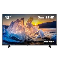 TV LED 43” Full HD Toshiba 43TB021M com Conversor Digital Integrado, Wi-Fi, HDMI, USB