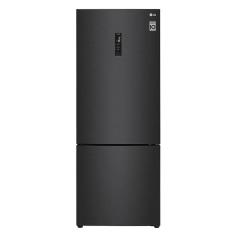 Refrigerador Inverse LG de 02 Portas Frost Free com 451 Litros Black Inox - GCB569NQL