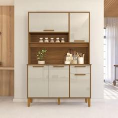 Cozinha Compacta Indekes Madri com 5 Portas e 1 Gaveta - 120cm de largura