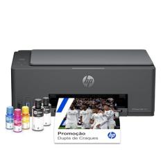 Impressora Multifuncional HP Smart Tank 581 Tanque de Tinta Colorida Wi-Fi com autorreparo, USB - Impressora, Copiadora e Scanner Cor: ‎Cinza Chumbo (4A8D5A)