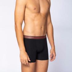 Cueca Lupo Boxer Algodão com Elastano 523-003, Preto, 1, P