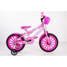 Bicicleta Infantil Aro 16 feminina rosa - BLISS