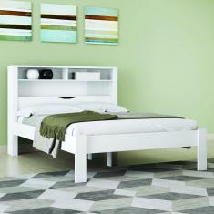 Cama Casal 2 Nichos Invicta Santos Andirá Branco