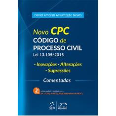 Livro - Novo Cpc - Código De Processo Civil - Lei 13.105/2015