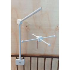 Mobile de Berço Pinus Branco c/ Mobile 90cm - Inmetro