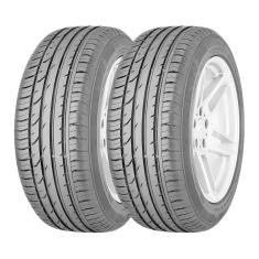 Kit 2 Pneus Continental Aro 16 215/45R16 ContiPremiumContact 2 AO 90V FR XL