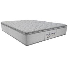 Colchão King Molas Ensacadas Perfil Springs Premium Pillow Top White (193x203x32)