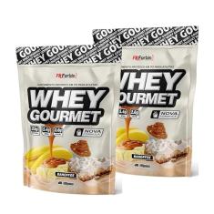Kit 2X Whey Protein Gourmet 907g Refil - FN Forbis Nutrition (Único, Banoffee)