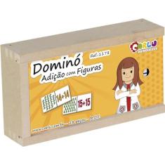 Dominó Tabuada Carlu Brinquedos