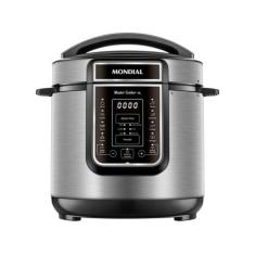 Panela de Pressão Elétrica 6L Mondial Digital Master Cooker PE-60-6L-I