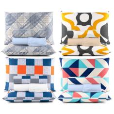 Jogo de Lençol Queen 4 Peças Percal 400 Fios Toque Macio - RT ENXOVAIS