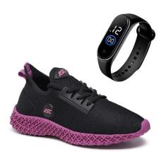 Tenis Feminino Exercício Funcional Caminhada Esporte Treino Leve + Rel