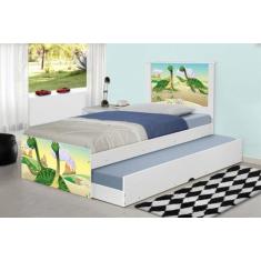 Bicama Solteiro Dupla Dinos - Mais de Casa