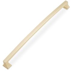 COTYKILEY Pacote com 6 puxadores de armário de 254 mm de latão escovado puxadores de armário de cozinha dourados puxadores de porta de armário de cozinha ferragens de armário puxadores de gaveta