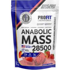 Hipercalórico Anabolic Mass 28500 3kg - Profit Labs - Profit Laborator