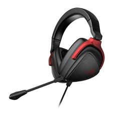 ASUS ROG Delta S Core Fone de ouvido para jogos de 3,5 mm com microfone – Drivers Essence de 40 mm, som surround virtual 7.1, microfone boom certificado pela Discord, leve, para PC, PS5, PS4, Xbox