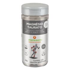 Magnésio Taurato (433mg) 120 Cápsulas - Meissen