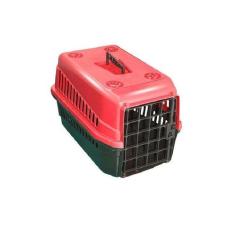 Caixa De Transporte n3 Para Cães E Gatos Grande Vermelha - Durapets