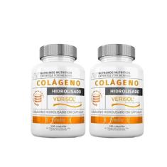 Colágeno Hidrolisado Verisol 120 cápsulas Nutrends - Kit 02 Unidades, 