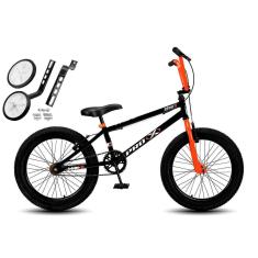 Bicicleta Aro 20 BMX Infantil PRO X S1 V-Brake Com Rodinhas-Unissex