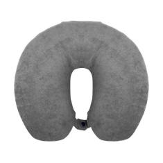 Travesseiro De Pescoço Para Viagem - Fibrasca, Grafite