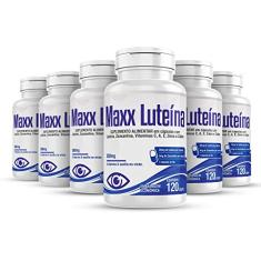 Maxx Luteina 6x 120 Cápsulas Zeaxantina Vitamina A C E Zn Cu