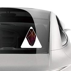 DIYthinker Adesivo de carro Crystal Universe Star Sky Fantasy para motocicleta bicicleta bagagem decalque