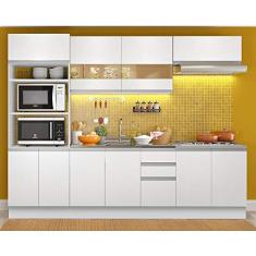 Cozinha Compacta Madesa Glamy GRGL27000309 Branco