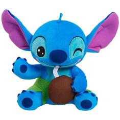 Disney Stitch Little Plush Stitch e coco, animal de pelúcia, azul, alienígena, brinquedos infantis para idades 2 Up