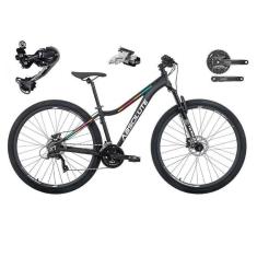 Bicicleta 29 Feminina Absolute Mia 3 Câmbio Shimano Deore 27v K7 Cabos Internos Hidráulico Trava-Feminino