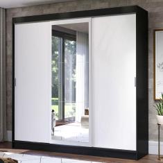 Guarda Roupa Casal Istambul 3 Portas de Correr Madesa