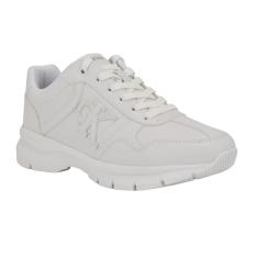 Calvin Klein Caius Tênis feminino, Branco 140, 36