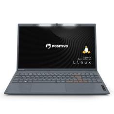 Notebook Positivo Vision C15 Intel® Celeron® N4020 Linux 8GB Ram 256gb  Emmc Lumina Bar 15.6 Hd - Cinza