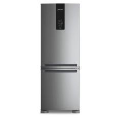 Geladeira Brastemp Frost Free Inverse A+++ 479 Litros Cor Inox Com Super Capacidade E Smart Flow - Bre58fk 220V