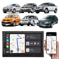 Kit Multimídia Mp5 Polo SpaceFox Bora 7 Pol Touch Carplay + Câmera de 