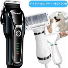Kit Completo Pet Shop: Tosa 1991 E Secador Com Pente - AL