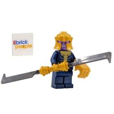 Minifigura LEGO Superheroes Thanos com espada e capa infinitas