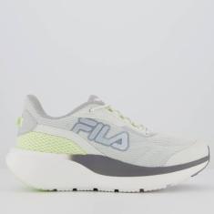 Tenis Fila Fire Feminino,Branco/Verde Lima,34