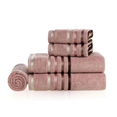 Kit Jogo De Toalhas Karsten 5 Peças Banho Rosto e Piso Lumina Fio Pent