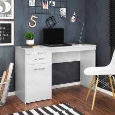Escrivaninha 1 Porta 1 Gaveta Vitória Branco Demóbile Branco