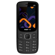 Celular Positivo P41 4g Dual Sim 32mb radio fm idoso 26 28 - preto
