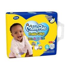 Fralda Calça Mamypoko Dia&ampnoite G 60 Unidades