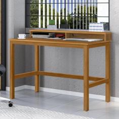 Escrivaninha Mesa Escritório 2 Nichos California - Tebarrot