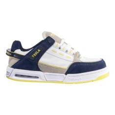 TENIS TESLA COIL DELUX WHITE BLUE-Masculino