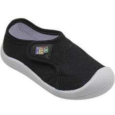 Tênis Calce Fácil Confortável Sapatilha Antiderrapante Bebê Leve Flexível-Unissex